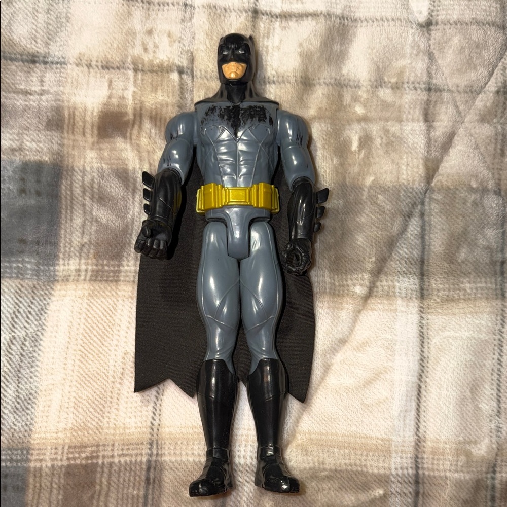 Marvel Action Figure with Gray and Black Suit